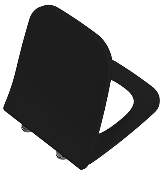 Vitra 191-083-009 ntegra Square Klozet Kapağı Mat Siyah
